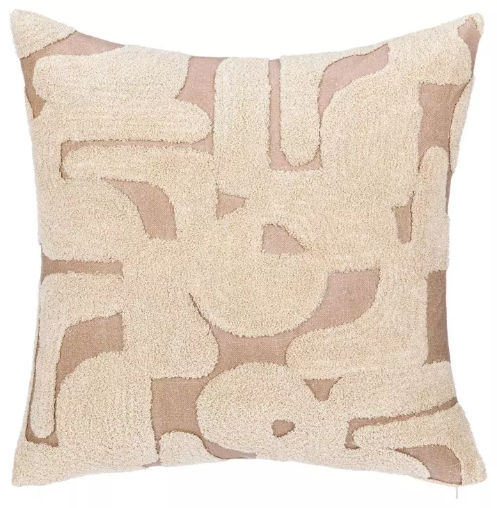 Lineage Austen Caramel Square Accent Pillow Set of 2