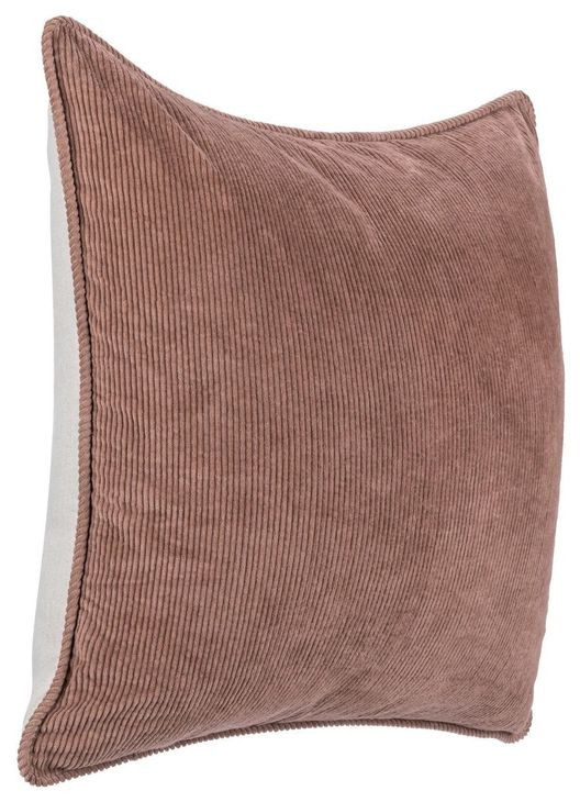 Lineage Memoir Frothed Brown Square Accent Pillow