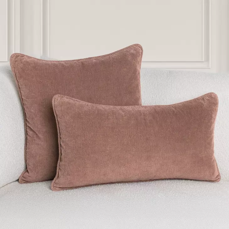 Lineage Memoir Frothed Brown Square Accent Pillow Set of 2