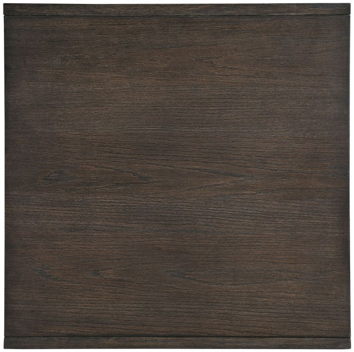 Evan Brown Square End Table