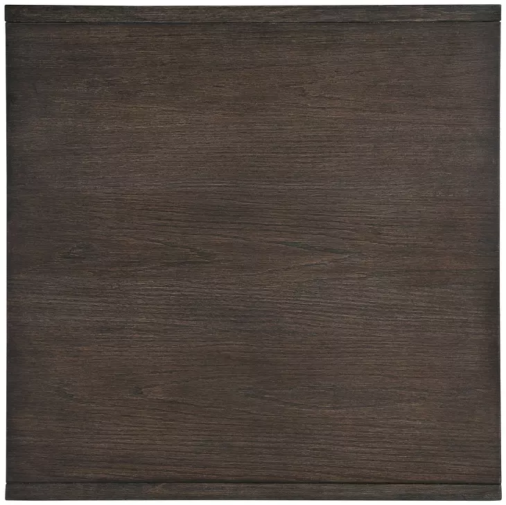 Evan Brown Square End Table