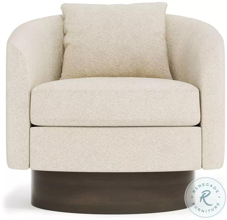 Camino Cream Swivel Chair