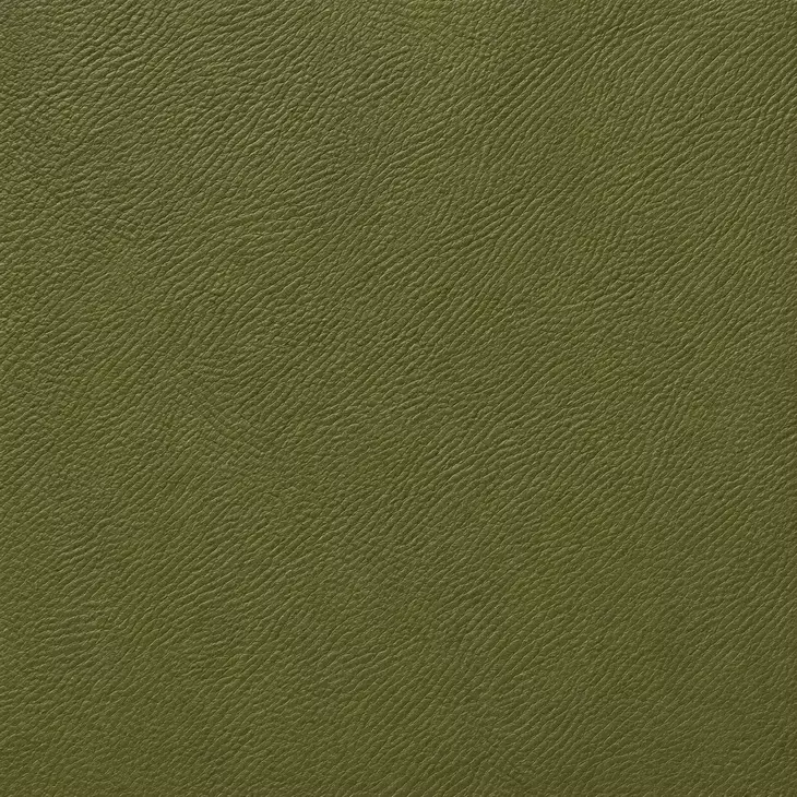 Vaughn Green Clover Leather Living Room Set