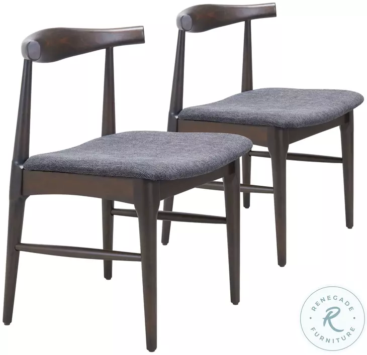 Tuzka Gray Dining Chair Set Of 2