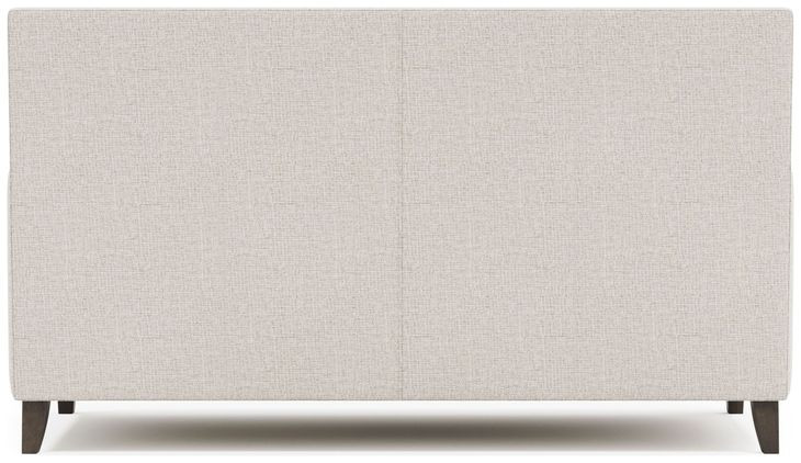 Addison Beige 66" Loveseat with Pillow