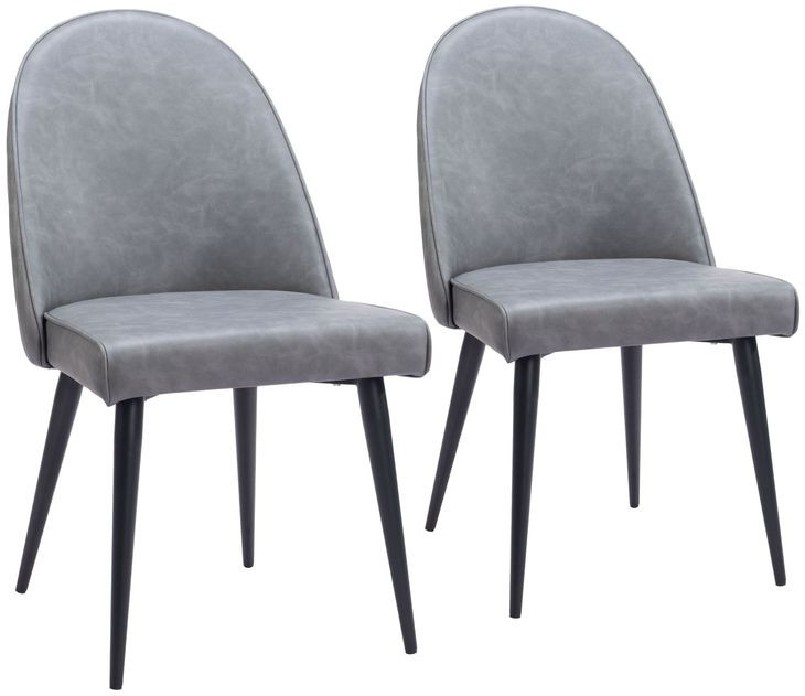 Silloth Gray Side Chair Set Of 2