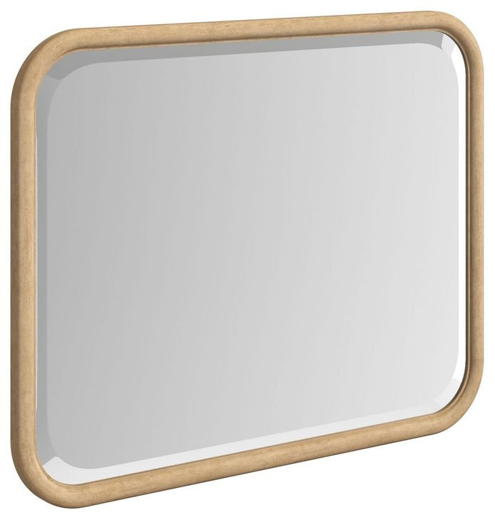 Verge Cream and Brown Queen Upholstered Panel Bedroom Set