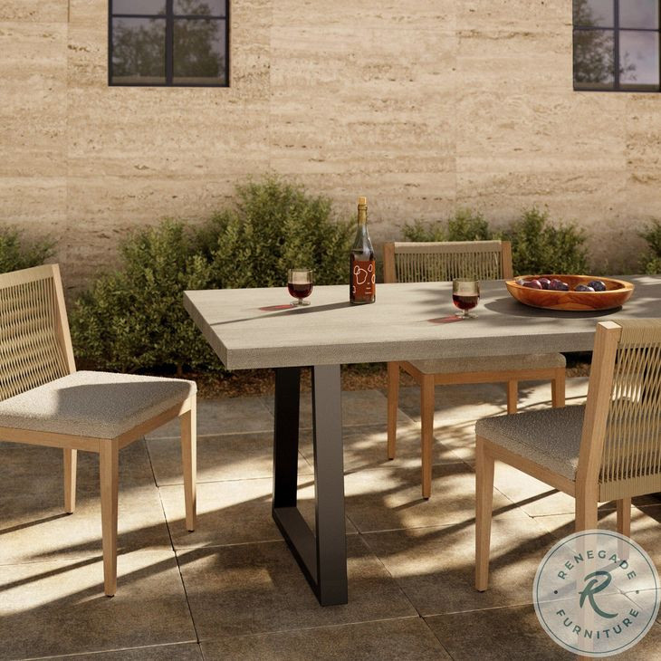 Cyrus Black 79" Dining Table