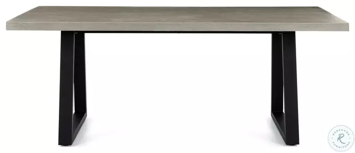 Cyrus Black 79" Dining Table