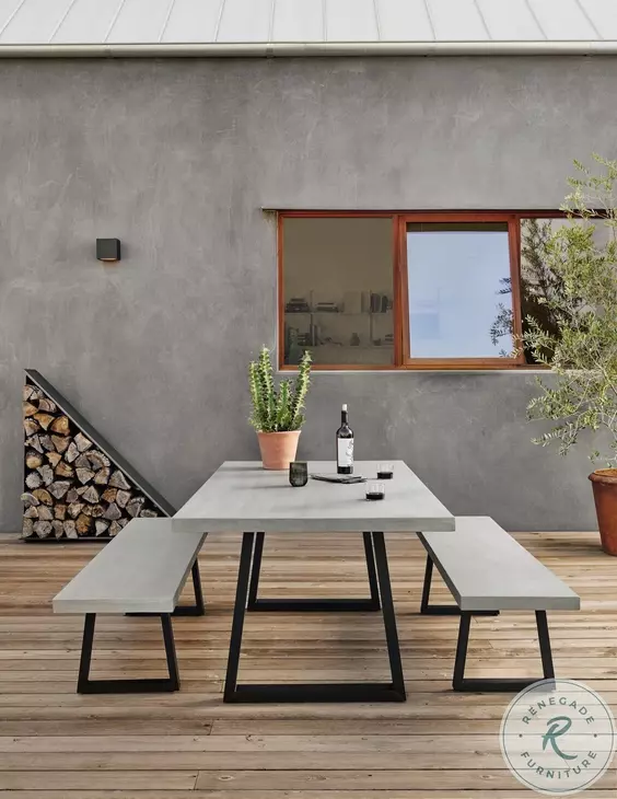 Cyrus Black 79" Dining Table