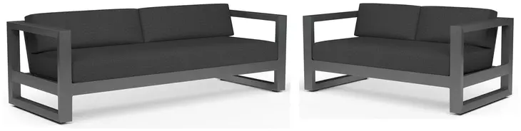 Redondo Spectrum Carbon Outdoor Living Room Set