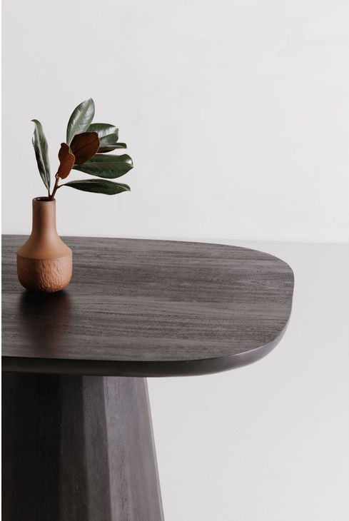 Freed Black 47" Rectangular Dining Table