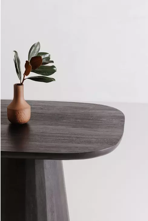 Freed Black 47" Rectangular Dining Table