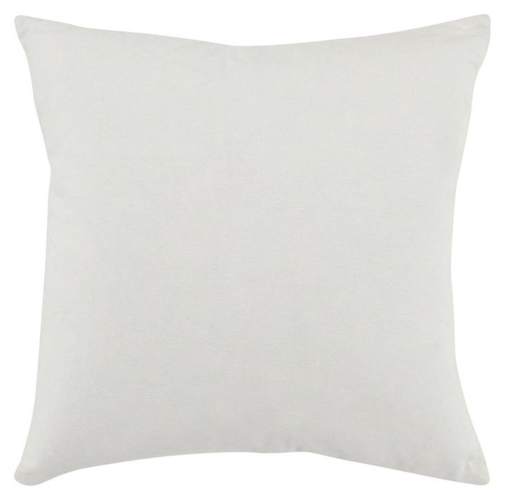 Verdant Samara Blue and Cream Square Accent Pillow Set of 2