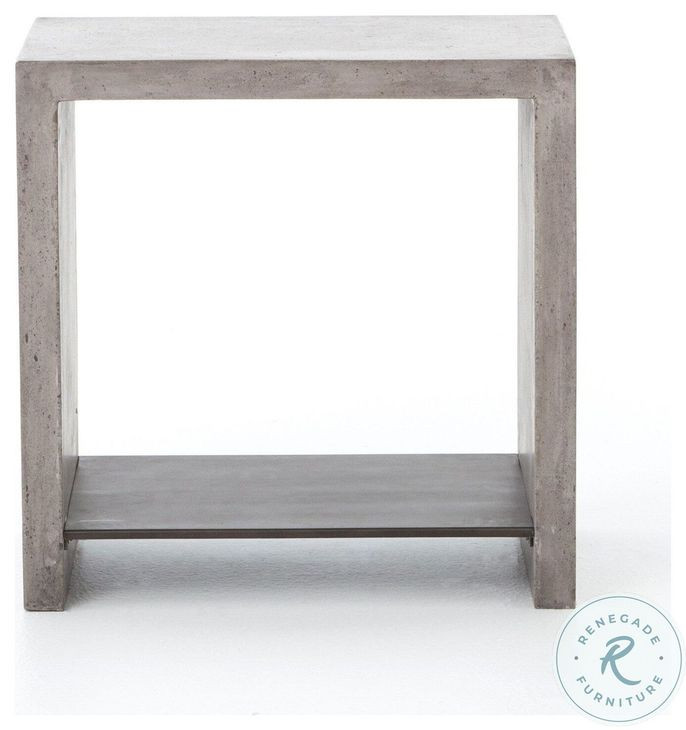 Hugo Dark Grey End Table