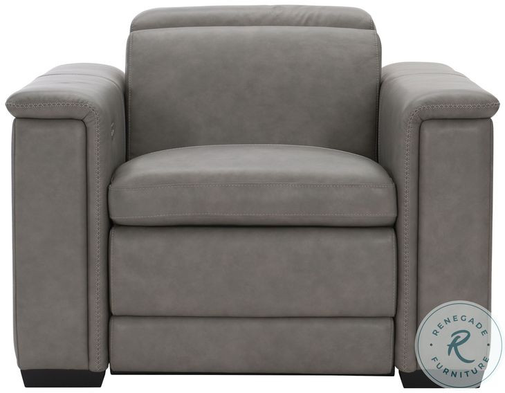 Lioni Mocha Power Motion Chair with USB Charging