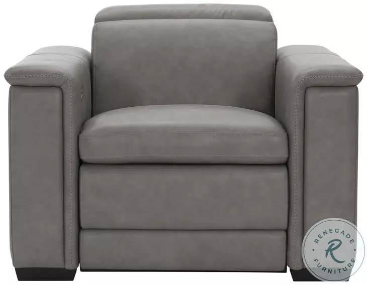 Lioni Mocha Power Motion Chair with USB Charging