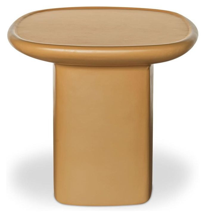 Manon Deep Yellow Outdoor Square Side Table