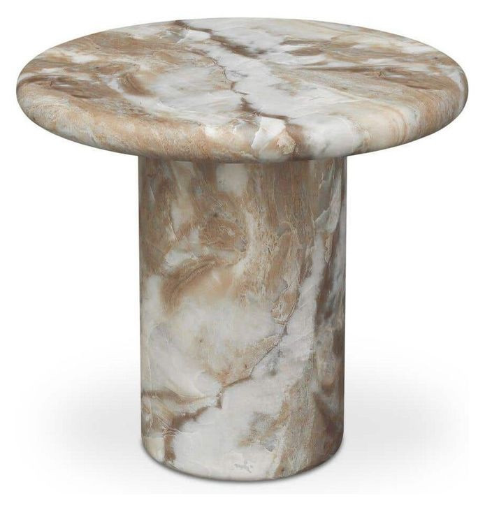 Frida Brown Outdoor Round Occasional Table Set