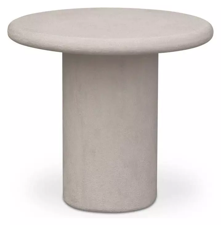 Frida Cream Outdoor Round Side Table
