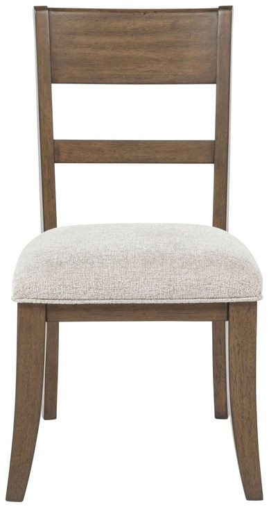 Mariana Gray Upholstered Wood Back Side Chair Set of 2