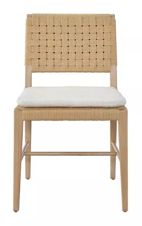Voyage Ivory Upholstered Side Chair Set of 2