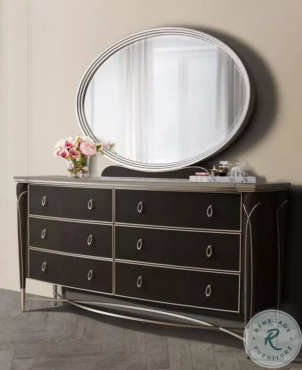 Villa Cherie Hazelnut Dresser Mirror