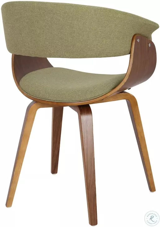 Vintage Green Mod Chair