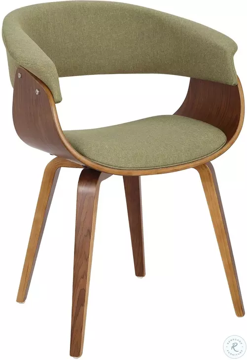 Vintage Green Mod Chair