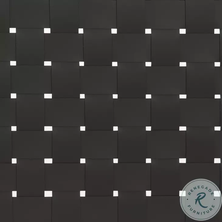 Netz Black And Walnut Queen Panel Bed