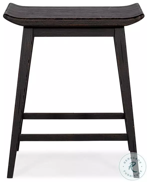 Mercantile Black Stool