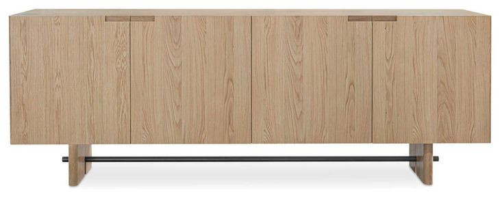 Madison Natural 4 Door Sideboard