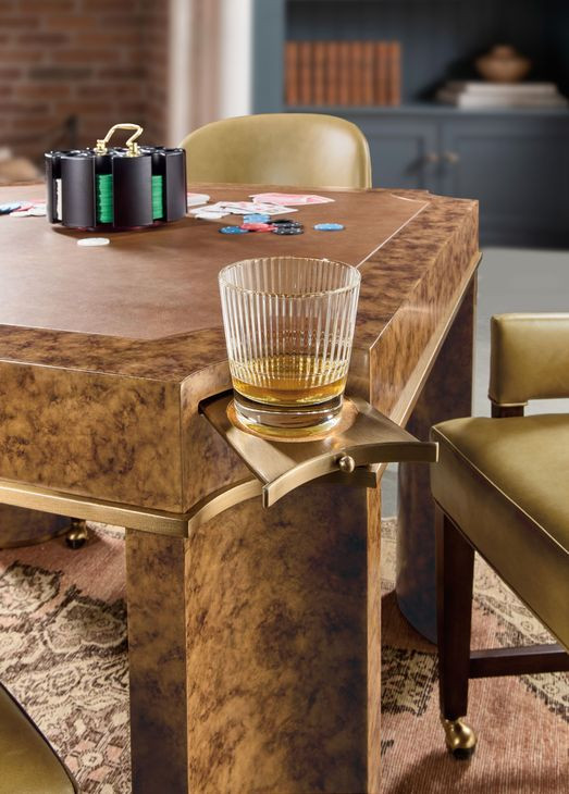 Archives Brown Upholstered Game Chair