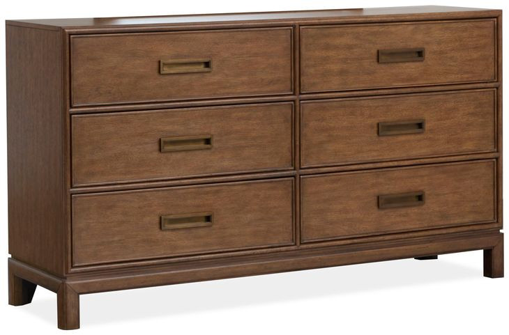 Ridgefield Russet 6 Drawer Dresser