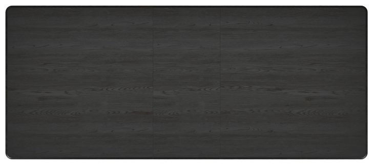Atrium Black 108" Rectangular Dining Table
