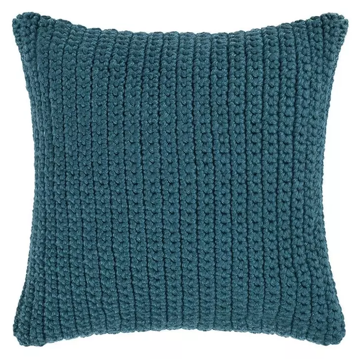 Prism Ocean Blue Square Accent Pillow Set of 2