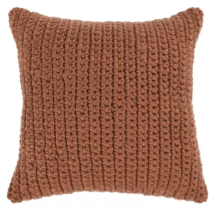Prism Terra Cotta Square Accent Pillow Set of 2