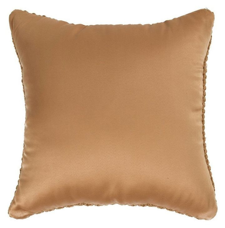 Prism Amber Yellow Square Accent Pillow