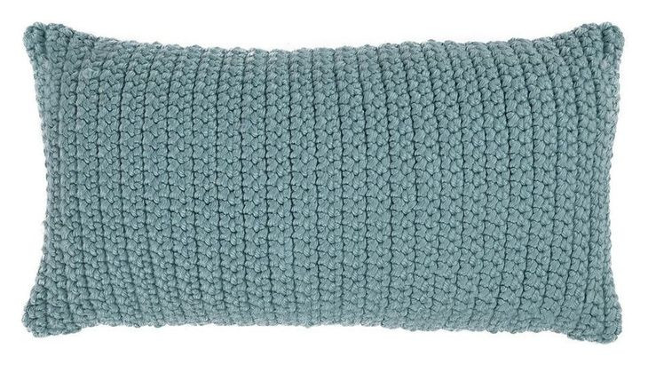 Prism Pool Blue Rectangular Accent Pillow