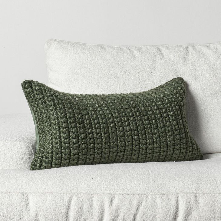 Prism Green Rectangular Accent Pillow