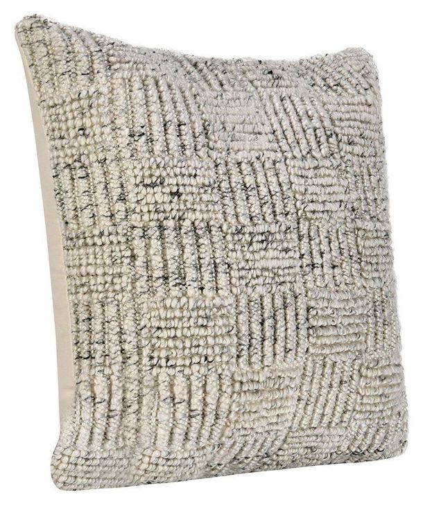 Shades Vico Ivory Square Accent Pillow