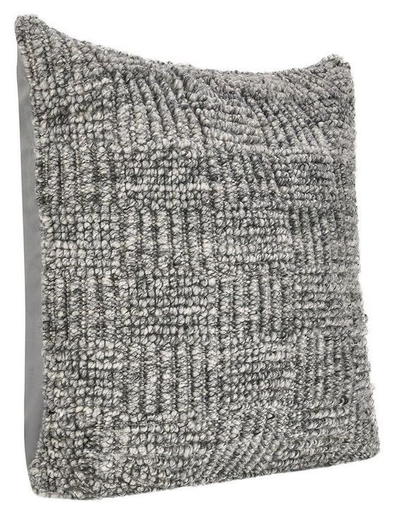 Shades Vico Gray Square Accent Pillow