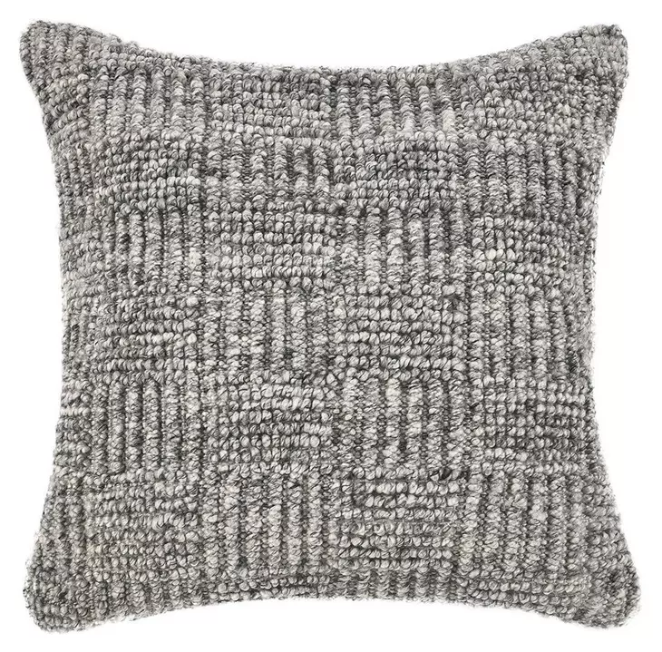 Shades Vico Gray Square Accent Pillow Set of 2