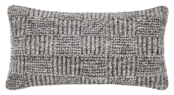 Shades Vico Gray Rectangular Accent Pillow Set of 2