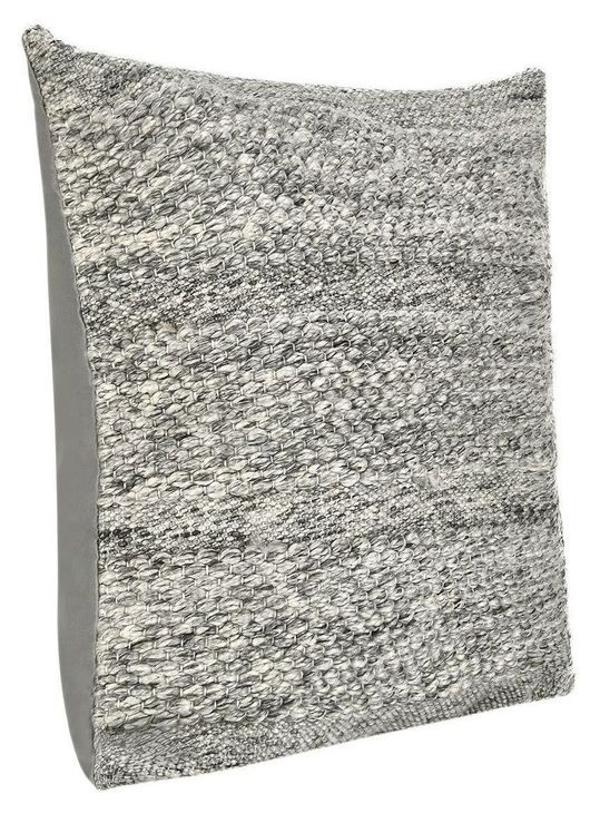 Shades Ford Gray Square Accent Pillow