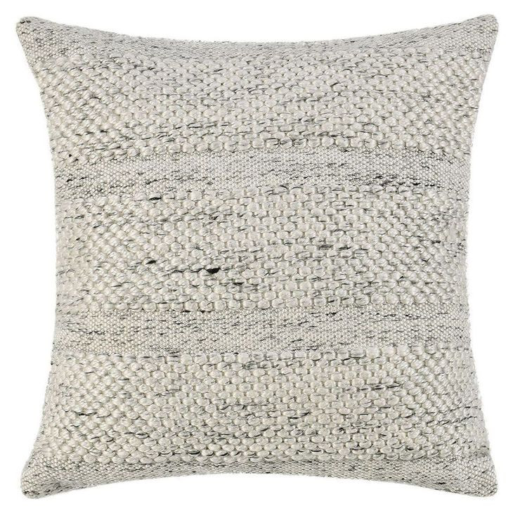 Shades Ford Ivory Square Accent Pillow