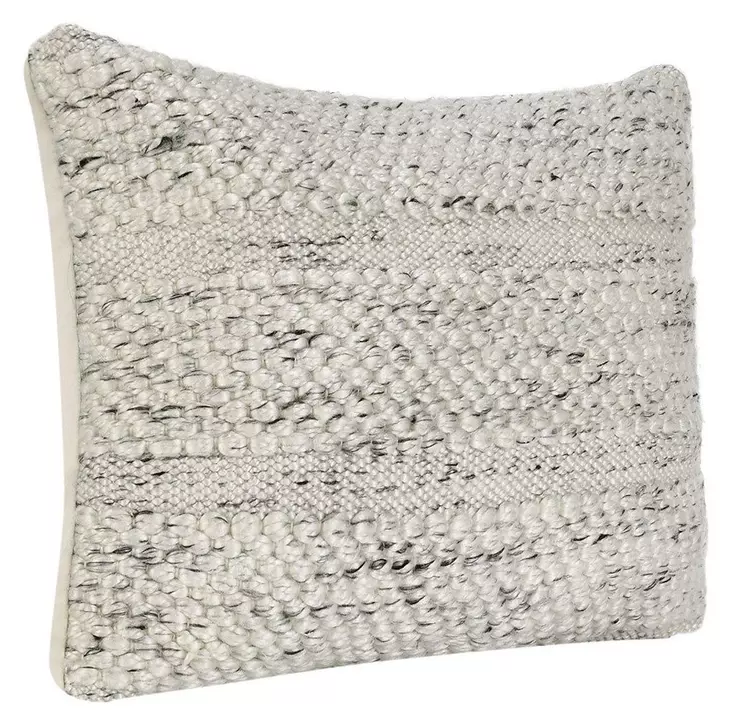 Shades Ford Ivory and Gray Rectangular Accent Pillow Set of 2