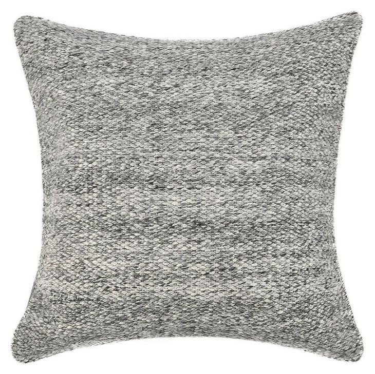 Shades Stella Gray Square Accent Pillow
