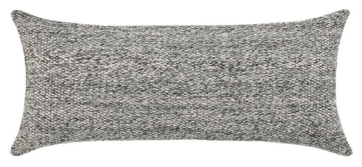 Shades Stella Gray Rectangular Accent Pillow