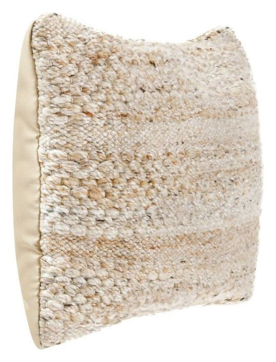 Shades Ford Caramel and Beige Rectangular Accent Pillow